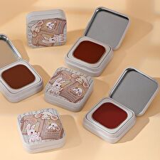Yigu Digu Diary Series Metal Box Blush & Lip Cream - 6 Colors - 03# - 3.2g