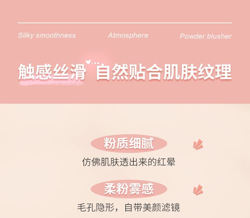 Yigu Digu Orchestra Series Metal Box Powder Blusher - 6 Colours - S01# - 3g