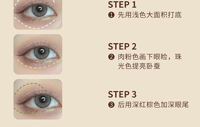 Yigu Digu Tea Party Series Metal Box Eyeshadow Palette #02 - 2# - 18g