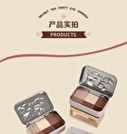 Yigu Digu Tea Party Series Metal Box Eyeshadow Palette #02 - 2# - 18g
