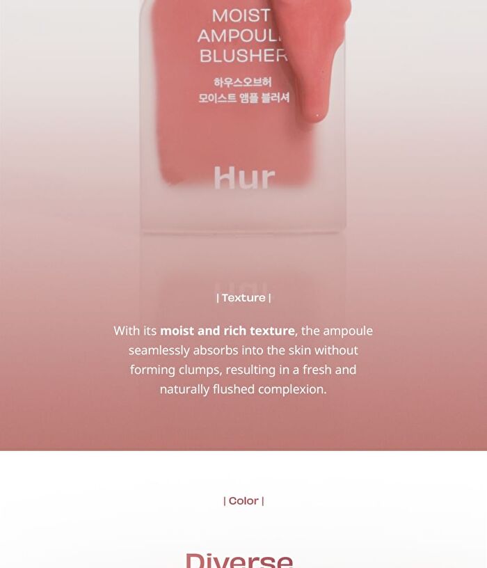 Moist Ampoule Blusher - 6 Colors - #06 Cherry Blossom