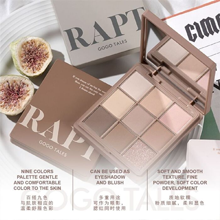 Gogo Tales Collection Palette - Maple Tea - #G03 Maple Tea - 11.7g