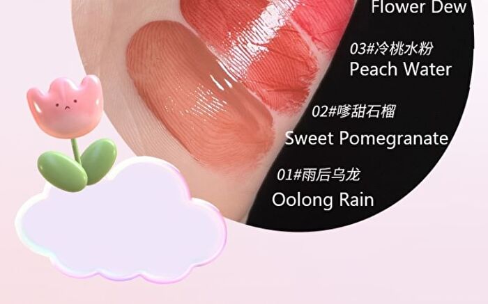 Gogo Tales Pink Mirror Lipstick - 4 Colors - #901 Oolong Rain - 1.9g