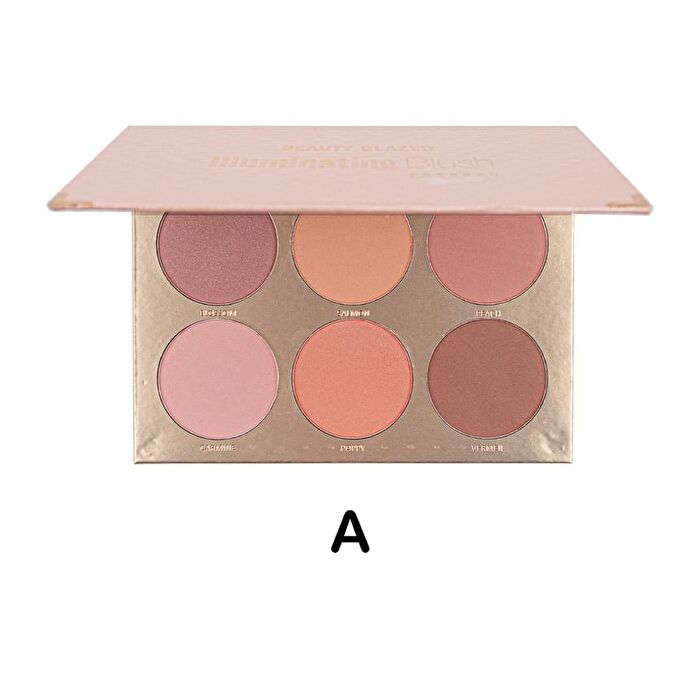6 Colours Blush Palette - B109A (4.5g x 6)