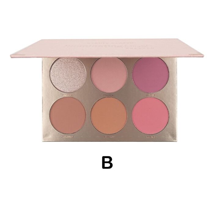 6 Colours Blush Palette - B109A (4.5g x 6)