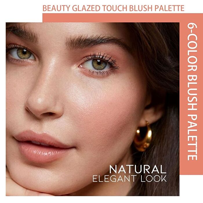 6 Colours Blush Palette - B109A (4.5g x 6)