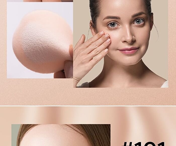 Lasting Waterproof Oil Control Matte Flawless Face Powder - 4 Shades - 104 Pearl - 10g