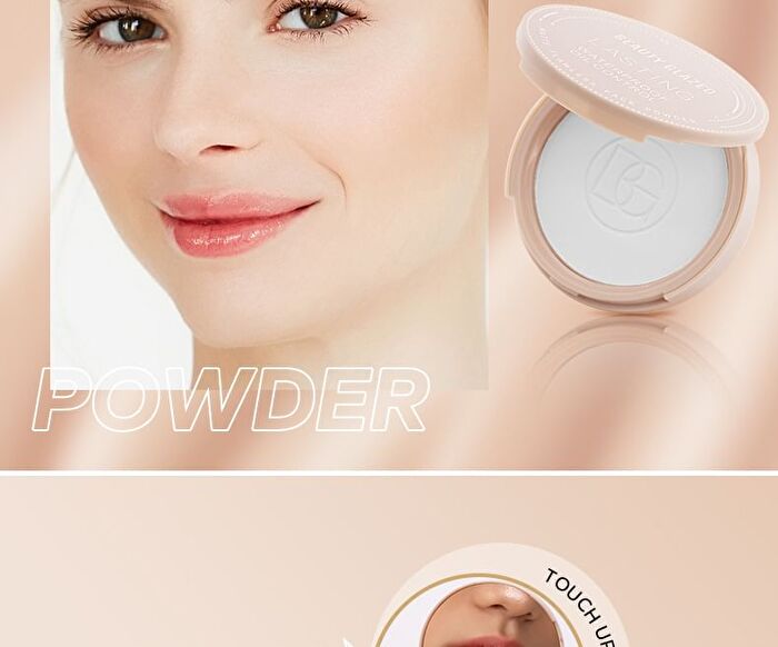 Lasting Waterproof Oil Control Matte Flawless Face Powder - 4 Shades - 104 Pearl - 10g
