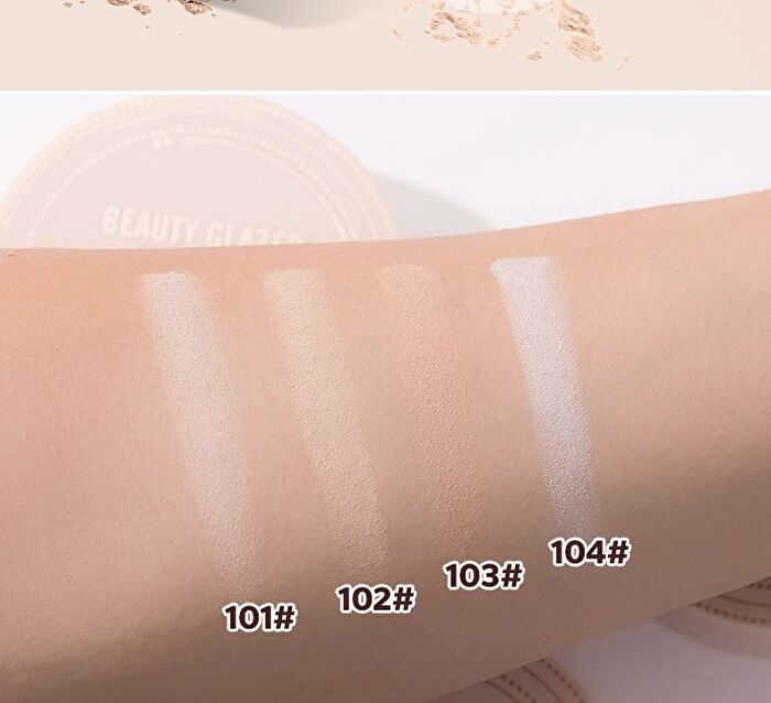 Lasting Waterproof Oil Control Matte Flawless Face Powder - 4 Shades - 104 Pearl - 10g