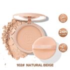 Lasting Waterproof Oil Control Matte Flawless Face Powder - 4 Shades - 104 Pearl - 10g