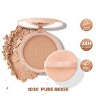 Lasting Waterproof Oil Control Matte Flawless Face Powder - 4 Shades - 104 Pearl - 10g