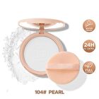 Lasting Waterproof Oil Control Matte Flawless Face Powder - 4 Shades - 104 Pearl - 10g