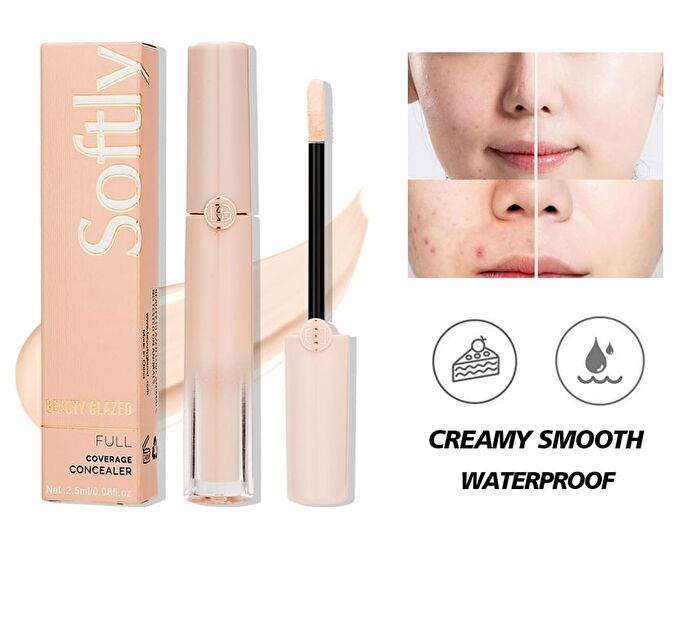 Full Coverage Concealer - 6 Shades - 403 Light Natural - 2.5ml
