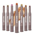 2 in 1 Dual Head Eyeshadow Stick + Smudger - 10 Colours - 104 Cocoa - 2g