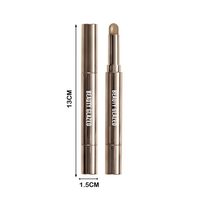 2 in 1 Dual Head Eyeshadow Stick + Smudger - 10 Colours - 104 Cocoa - 2g
