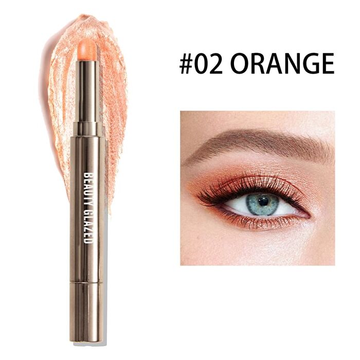 2 in 1 Dual Head Eyeshadow Stick + Smudger - 10 Colours - 104 Cocoa - 2g