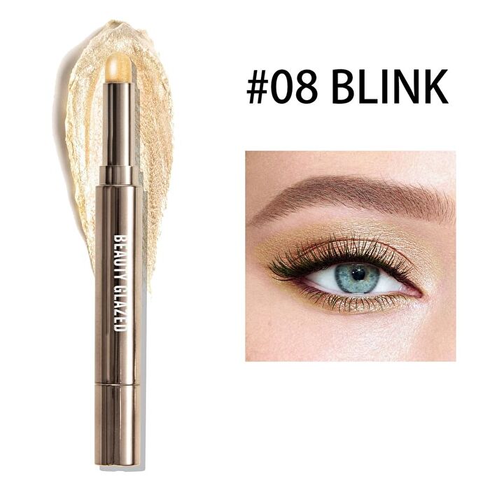 2 in 1 Dual Head Eyeshadow Stick + Smudger - 10 Colours - 104 Cocoa - 2g