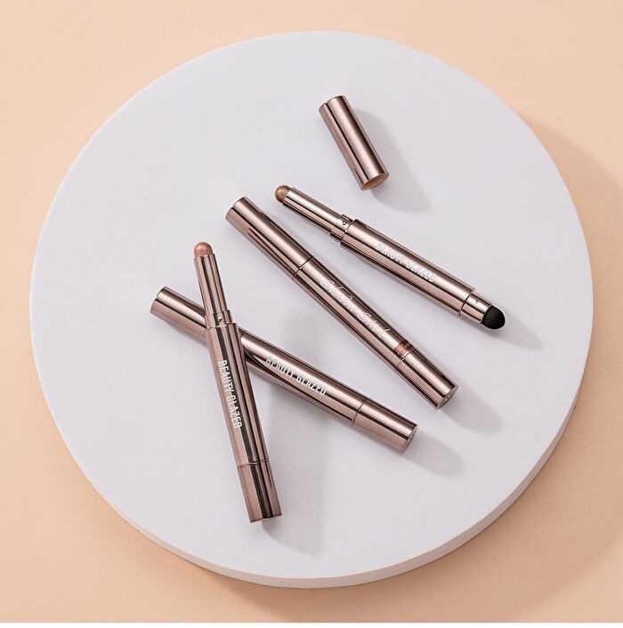 2 in 1 Dual Head Eyeshadow Stick + Smudger - 10 Colours - 104 Cocoa - 2g