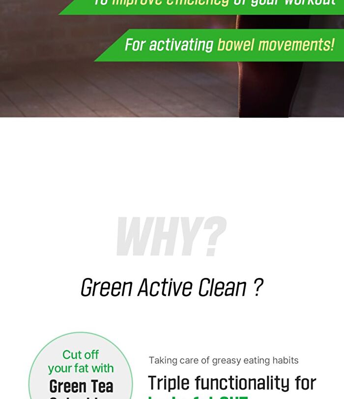 Green Active Clean - 900mg x 60 tablets