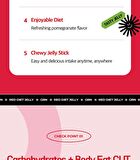 Red Diet Jelly - 20g x 14 packets