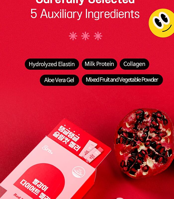 Red Diet Jelly - 20g x 14 packets