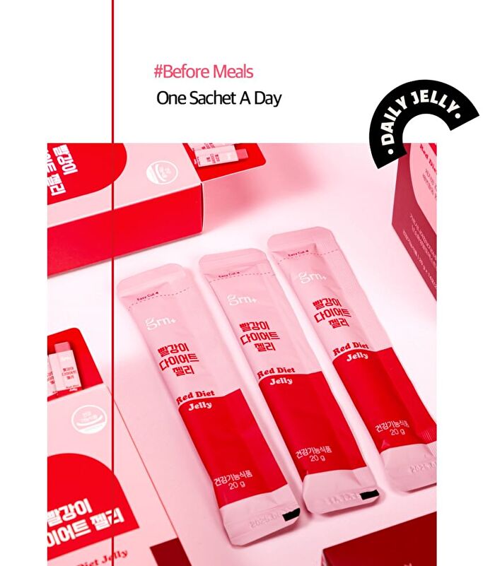 Red Diet Jelly - 20g x 14 packets