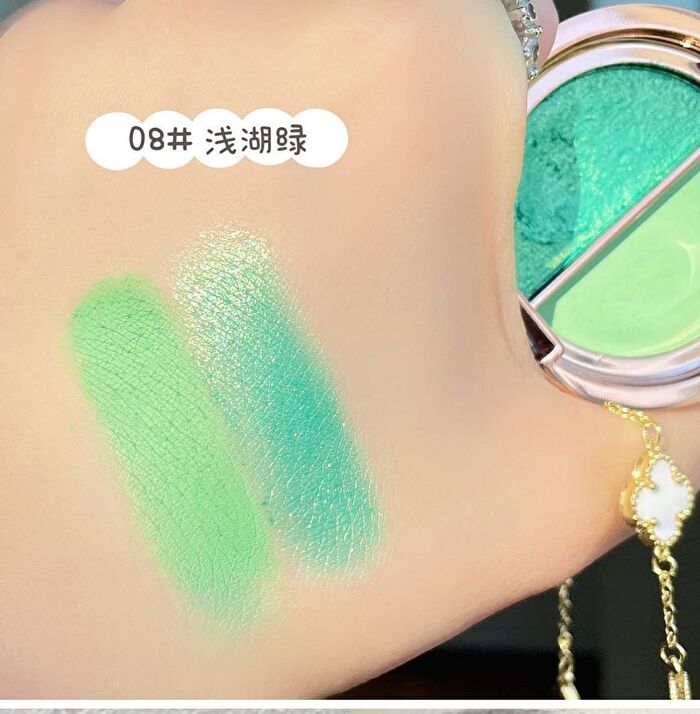 Matte & Pearl Double Effect Charm Eyeshadow - 10 Shades - 01 Orange - 4g