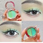 Matte & Pearl Double Effect Charm Eyeshadow - 10 Shades - 01 Orange - 4g