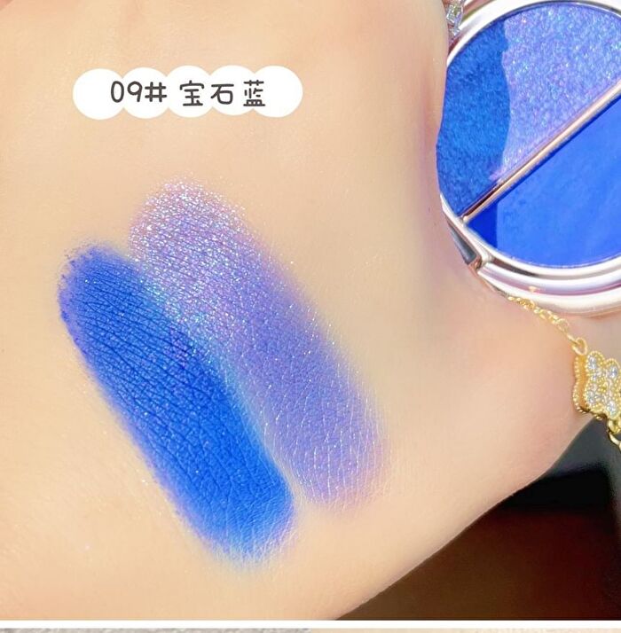 Matte & Pearl Double Effect Charm Eyeshadow - 10 Shades - 01 Orange - 4g