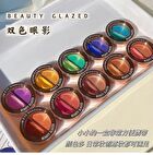 Matte & Pearl Double Effect Charm Eyeshadow - 10 Shades - 01 Orange - 4g