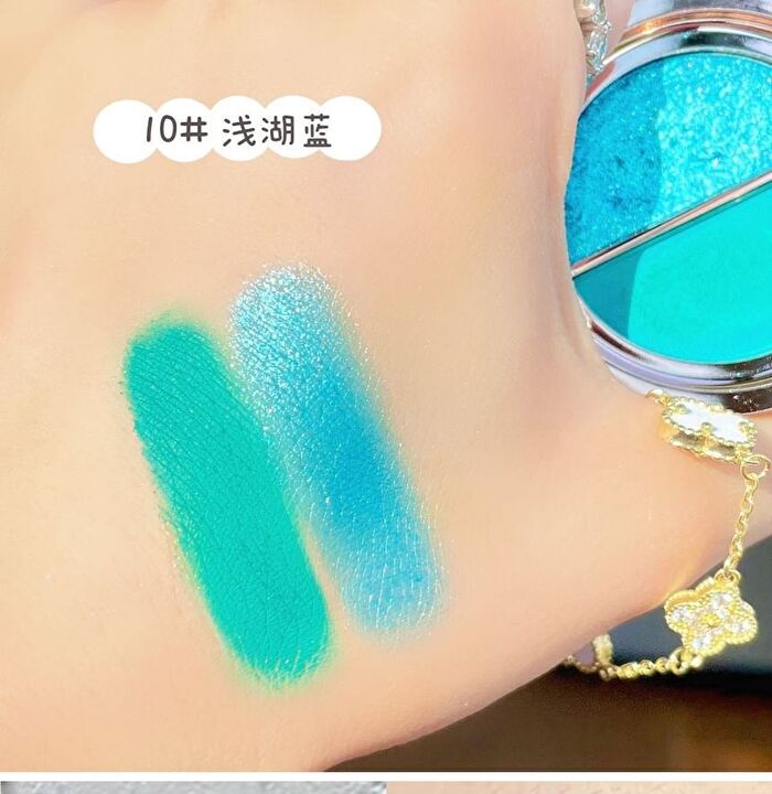 Matte & Pearl Double Effect Charm Eyeshadow - 10 Shades - 01 Orange - 4g