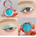 Matte & Pearl Double Effect Charm Eyeshadow - 10 Shades - 01 Orange - 4g