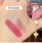 Matte & Pearl Double Effect Charm Eyeshadow - 10 Shades - 01 Orange - 4g