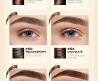 Natural Shaping Eyebrow Cream with Brush - 6 Colours - 105 Dark Brown - 5g
