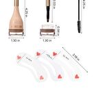 Natural Shaping Eyebrow Cream with Brush - 6 Colours - 105 Dark Brown - 5g