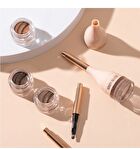 Natural Shaping Eyebrow Cream with Brush - 6 Colours - 105 Dark Brown - 5g