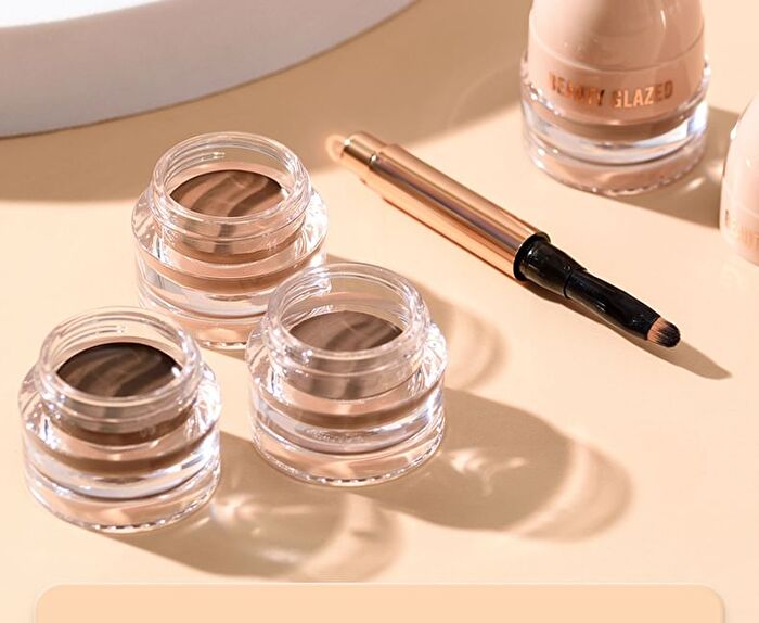 Natural Shaping Eyebrow Cream with Brush - 6 Colours - 105 Dark Brown - 5g