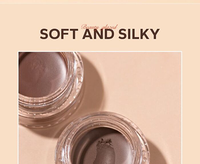 Natural Shaping Eyebrow Cream with Brush - 6 Colours - 105 Dark Brown - 5g