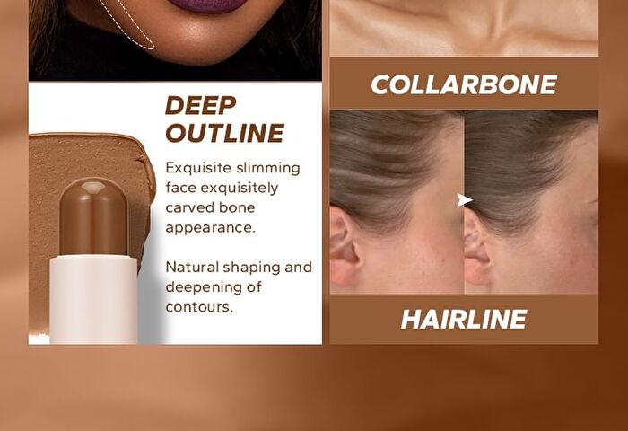 Stereoscopic Contour Stick - 3 Shades - (Contour)101 Amber - 7g