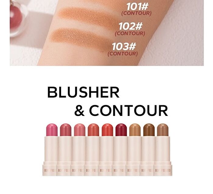 Soft Glow & Radiance Cream Blusher Stick - 6 Shades - 101 Sky Pink - 7g