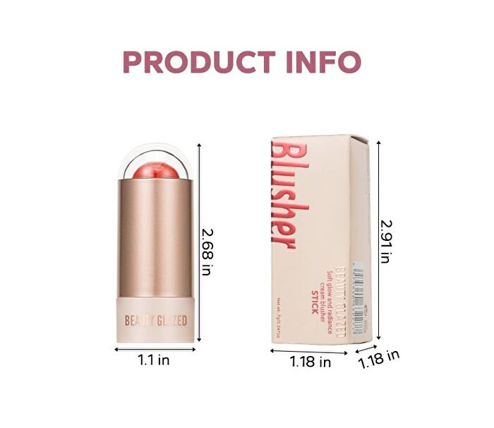 Soft Glow & Radiance Cream Blusher Stick - 6 Shades - 101 Sky Pink - 7g