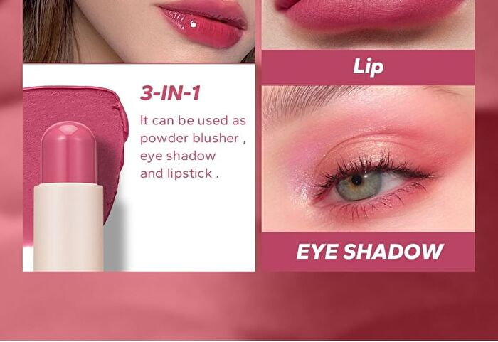 Soft Glow & Radiance Cream Blusher Stick - 6 Shades - 101 Sky Pink - 7g