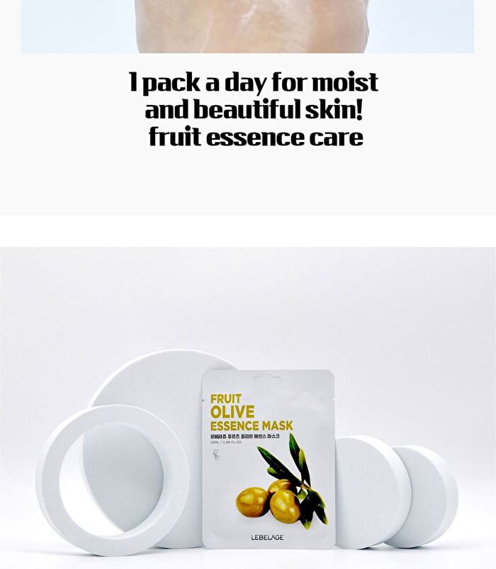 Fruit Essence Mask - 12 Types - Strawberry