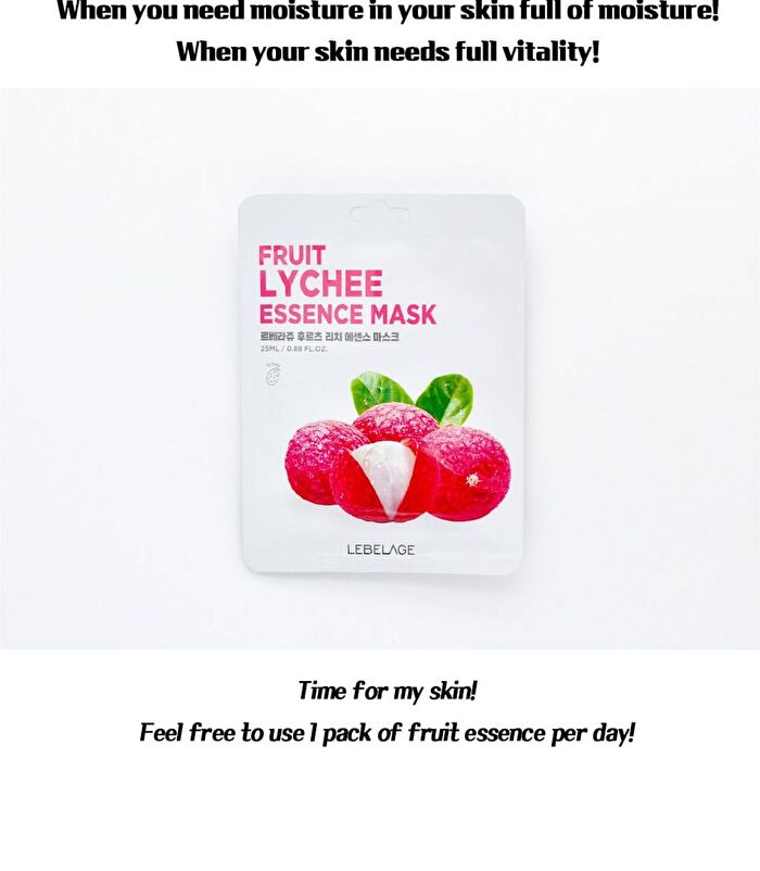 Fruit Essence Mask - 12 Types - Strawberry