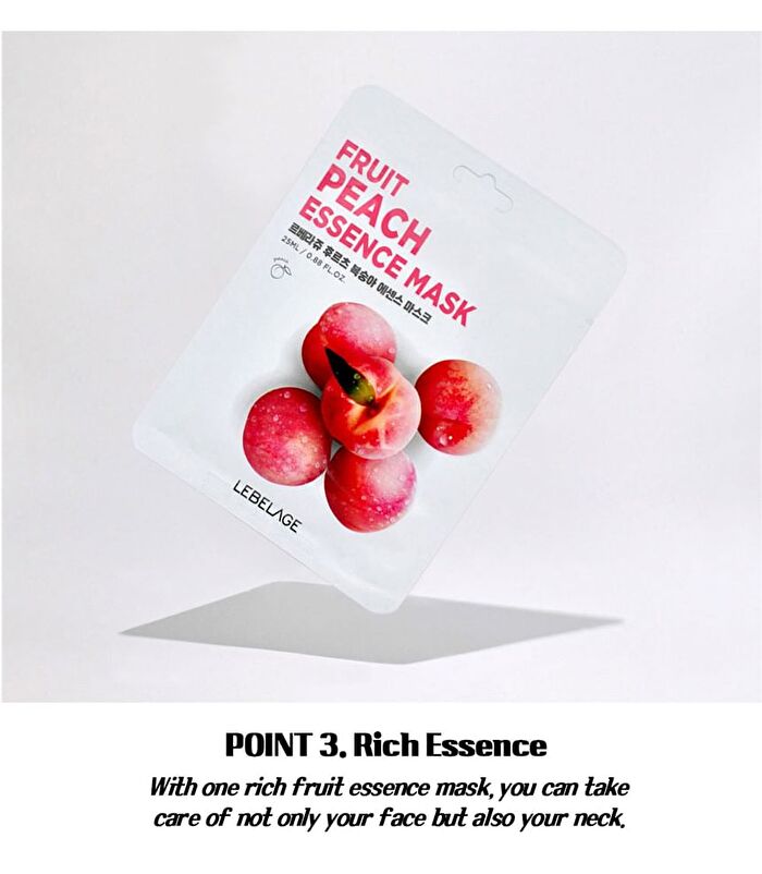 Fruit Essence Mask - 12 Types - Strawberry