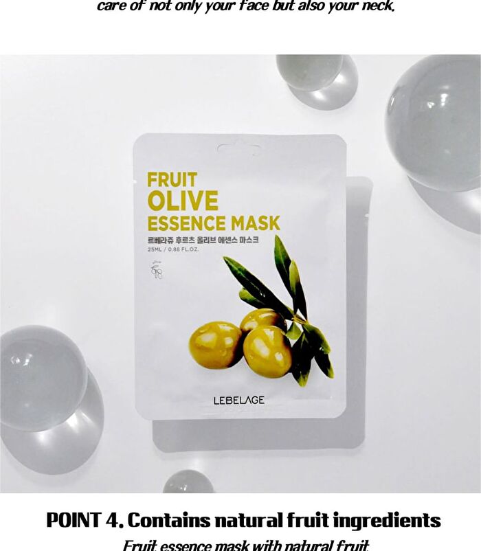 Fruit Essence Mask - 12 Types - Mango