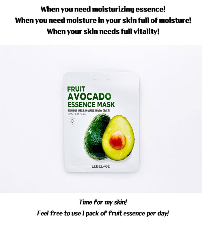 Fruit Essence Mask - 12 Types - Mango