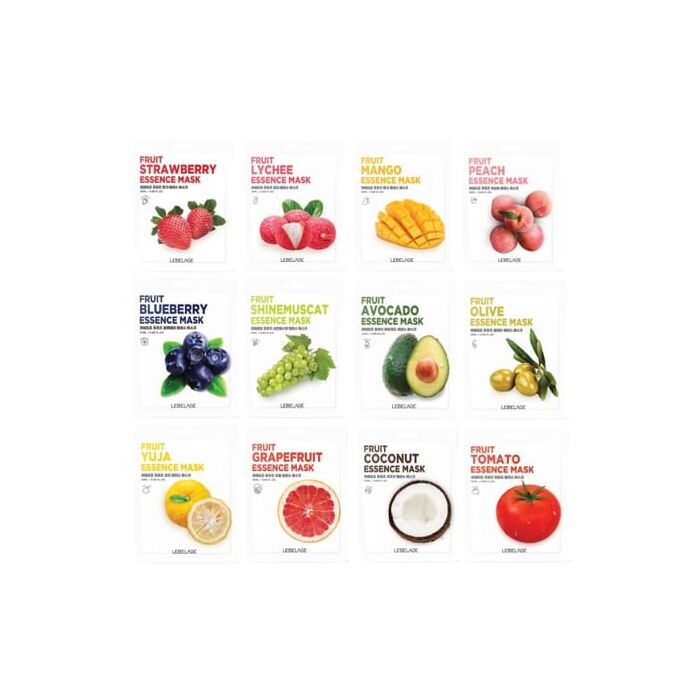 Fruit Essence Mask - 12 Types - Blueberry