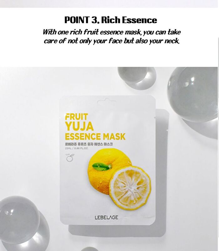 Fruit Essence Mask - 12 Types - Shine Muscat