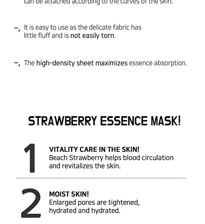 Fruit Essence Mask - 12 Types - Shine Muscat